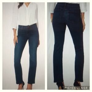 J112 EUC NYDJ 10" Rise Straight Leg size 8